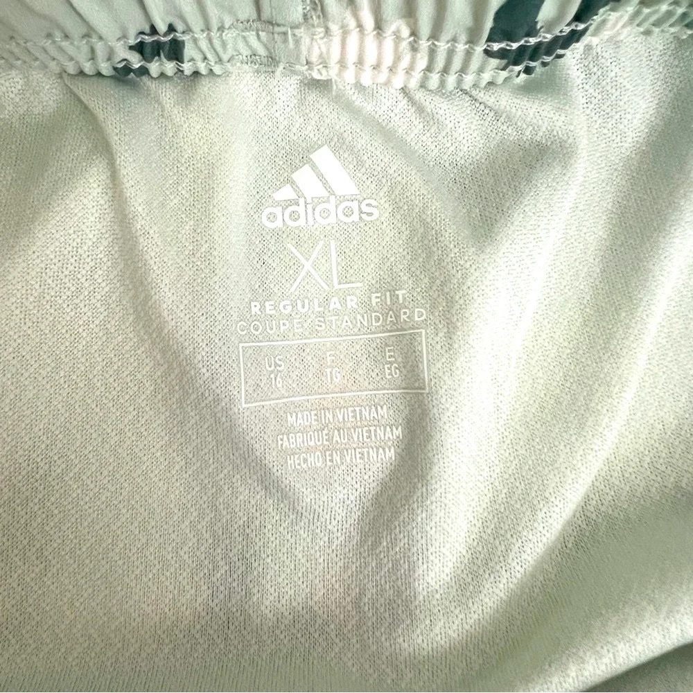 ADIDAS Classic Athletic Shorts Sports Running Activewear Greens Pink Girls XL 16